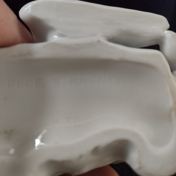 Eschenbach Porcelain, Prof Th. Karner, Goat/Kid - Picture 7 of 7